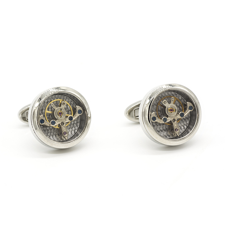 Boutons de manchettes "Horlogerie"