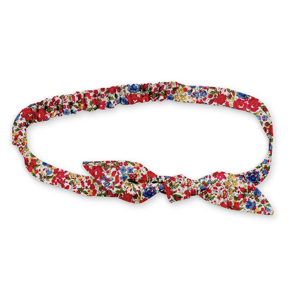 Headband Liberty "Emma and Georgina" rouge