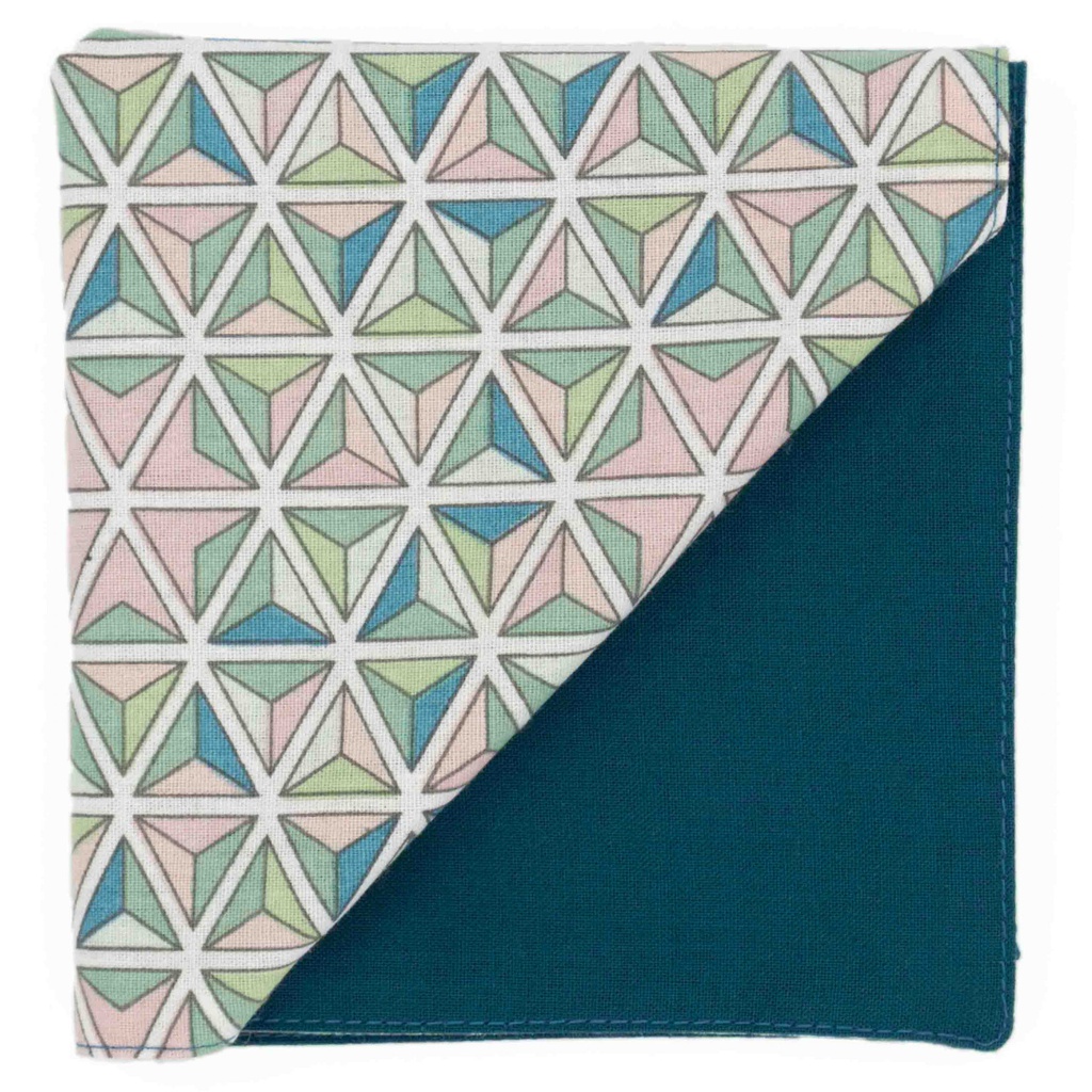 Pochette japonais "Prisme" pastel
