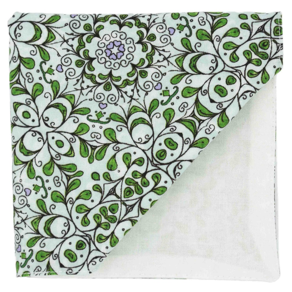 Pochette "Bonzaï" motifs végétaux