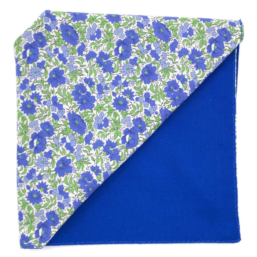 Pochette Liberty "Rosalind" bleue