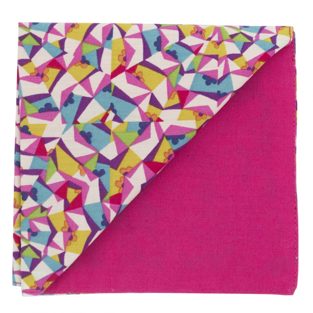 Pochette Liberty "Poppy's Patchwork" rose