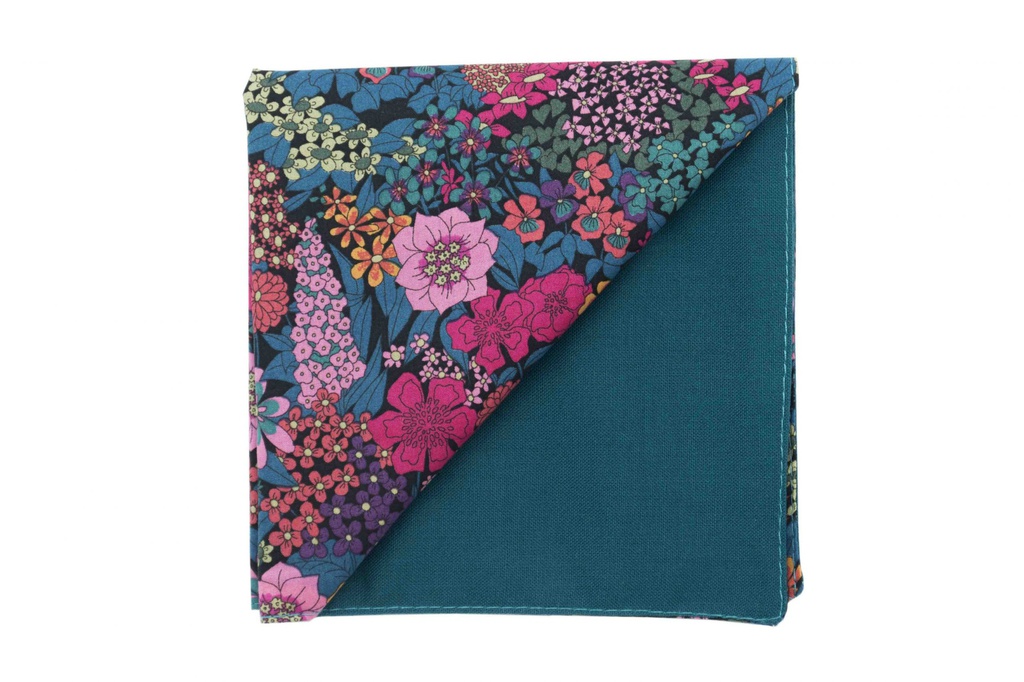Pochette Liberty "Ciara" bleue