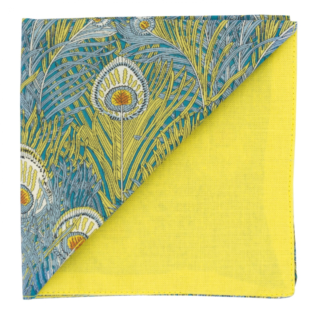 Pochette Liberty "Hera" turquoise