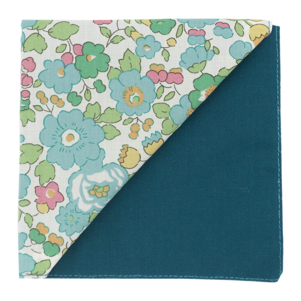 Pochette Liberty "Betsy" turquoise