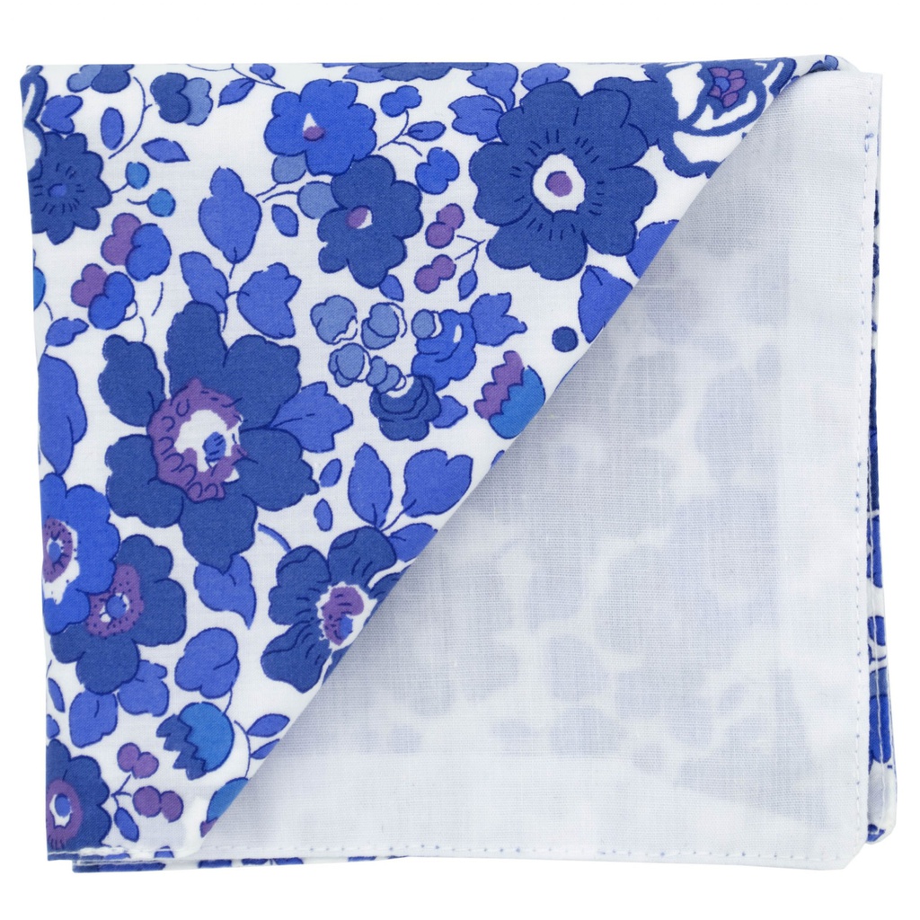 Pochette Liberty "Betsy" bleue