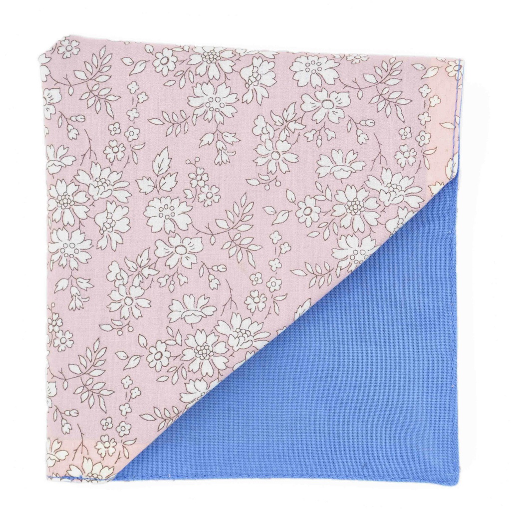 Pochette Liberty "Capel" rose nude