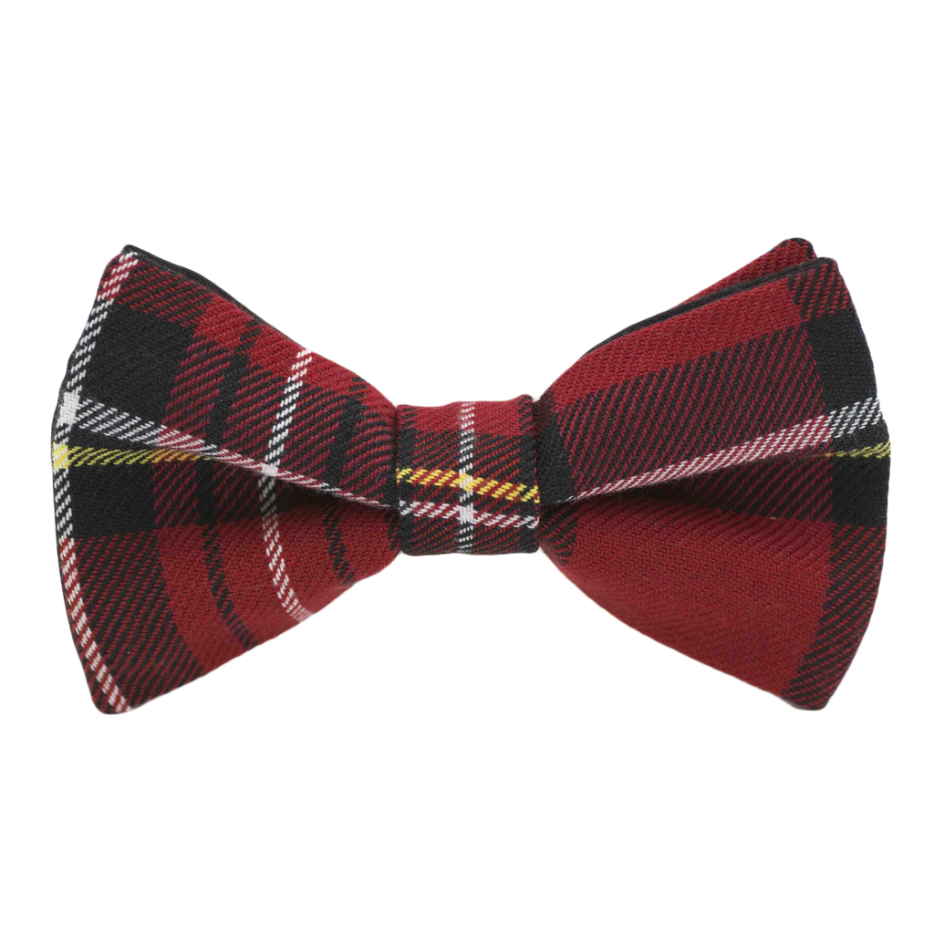 Noeud papillon Tartan rouge "Kingsman"