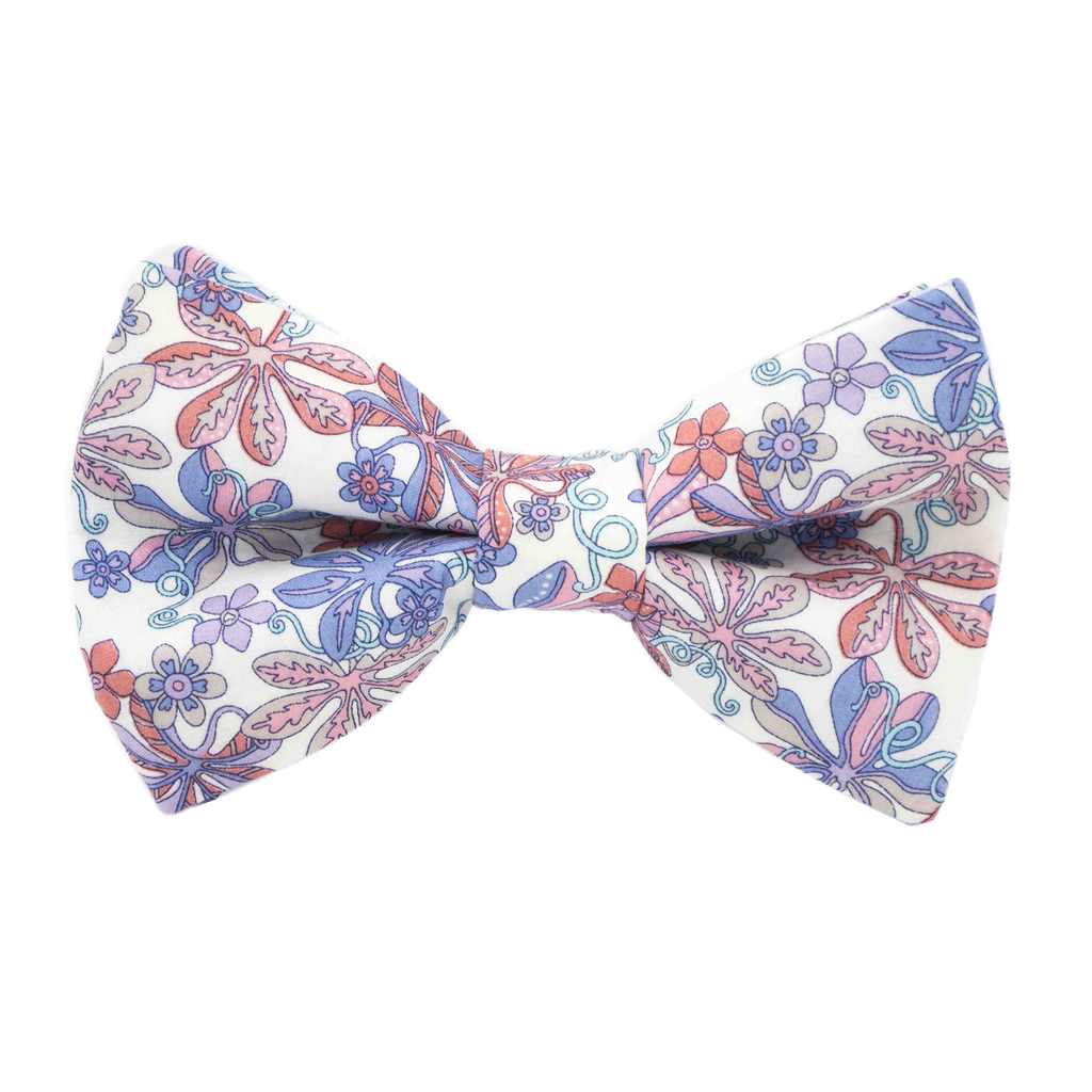 Noeud papillon Liberty "Tumbling Vine" pastel
