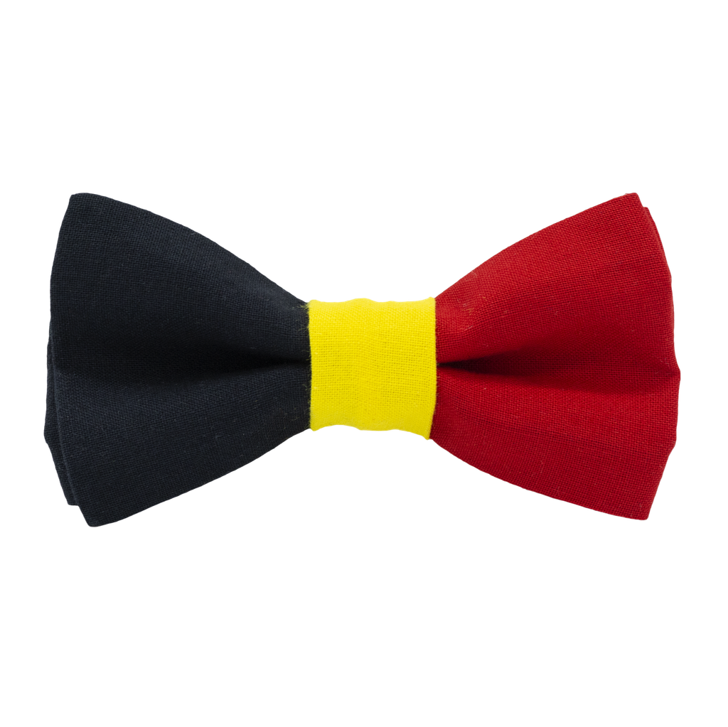 Noeud papillon "The Red Devil" drapeau belge