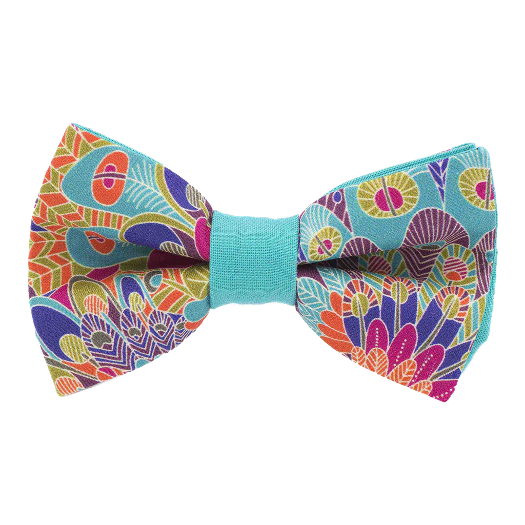 Noeud papillon Liberty "Eben" multicolore