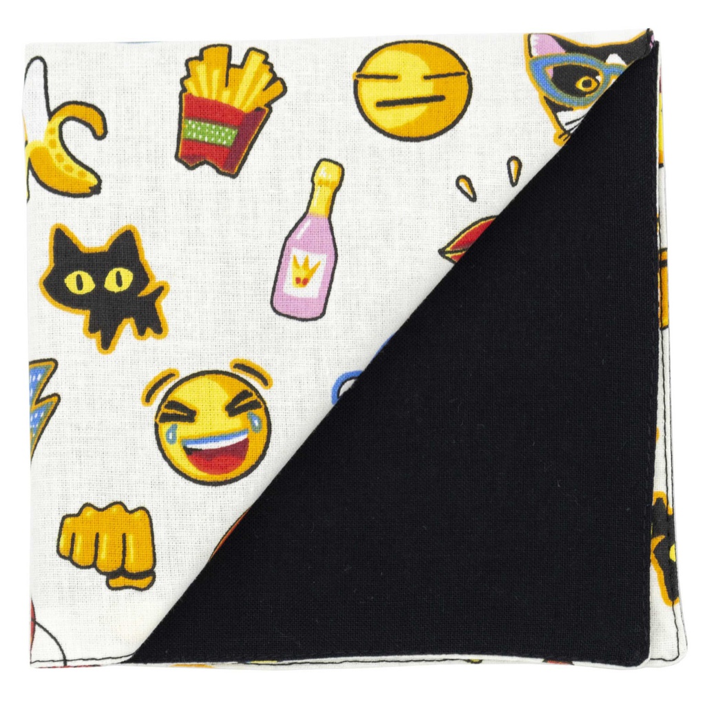 Pochette "Emojis" smiley multicolore