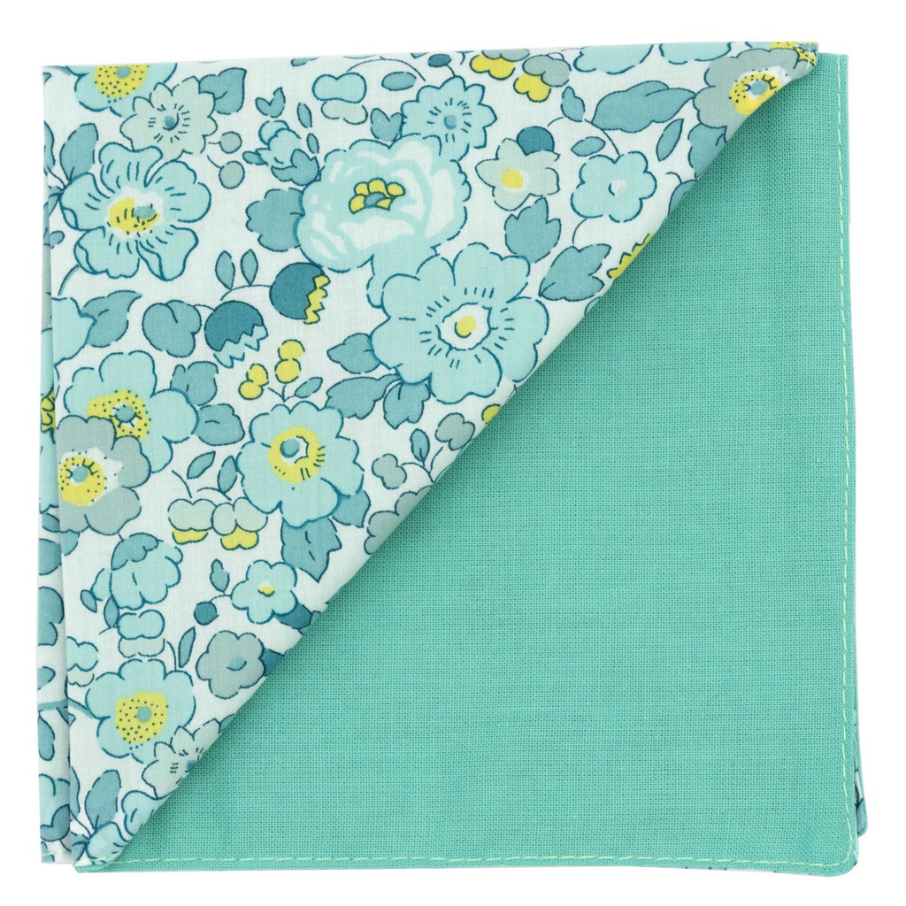 Pochette Liberty "Betsy" menthe & citron