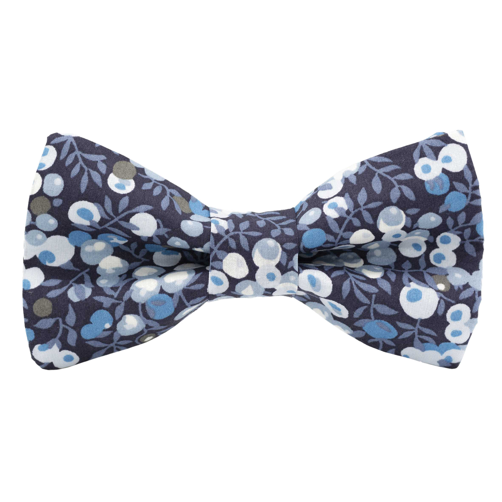 Noeud papillon Liberty "Wiltshire" bleu