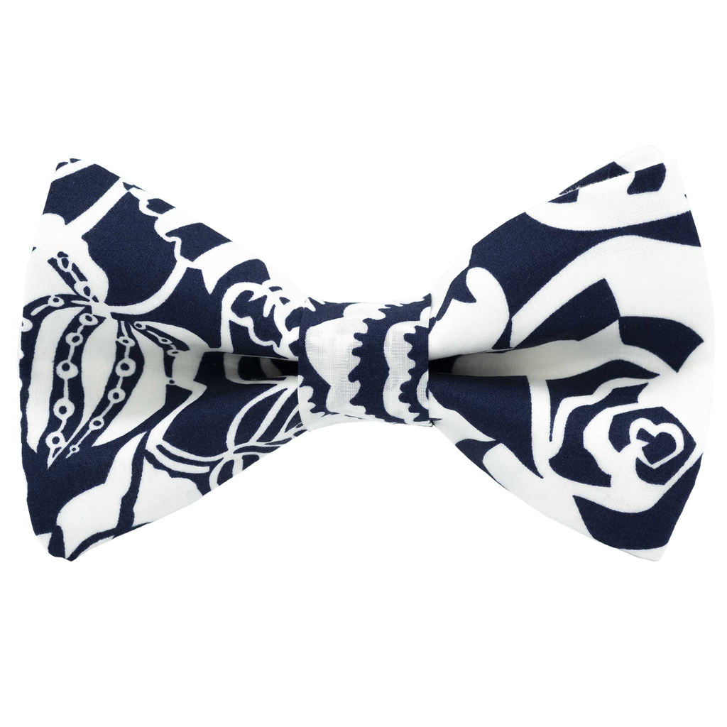 Noeud papillon Liberty "Mono Gatsby" bleu marine