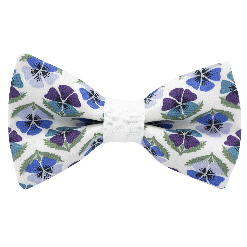 Noeud papillon Liberty "Miranda Skye" bleu