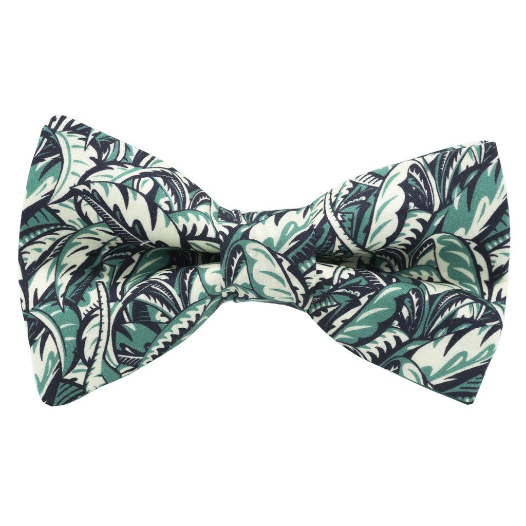 Noeud papillon Liberty "Jay Cat" vert