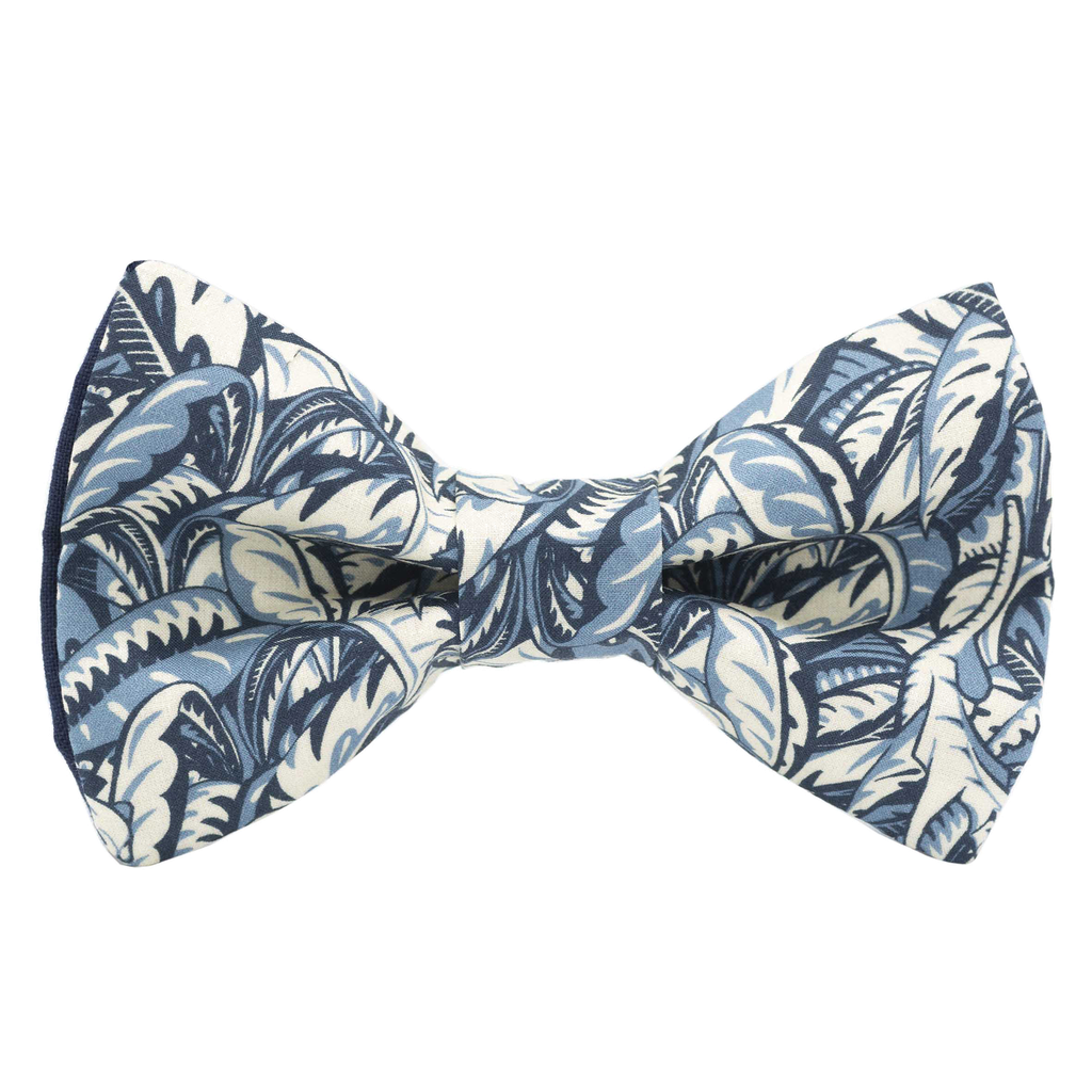Noeud papillon Liberty "Jay Cat" bleu
