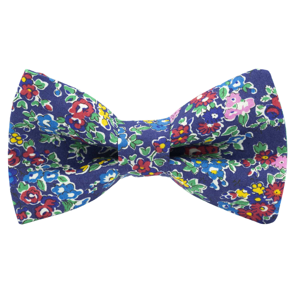Noeud papillon Liberty "Tatum" bleu violacé