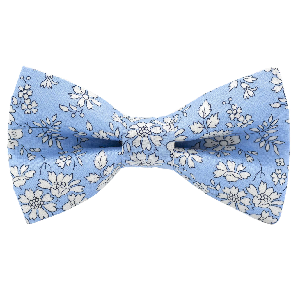 Noeud papillon Liberty "Capel" bleu ciel