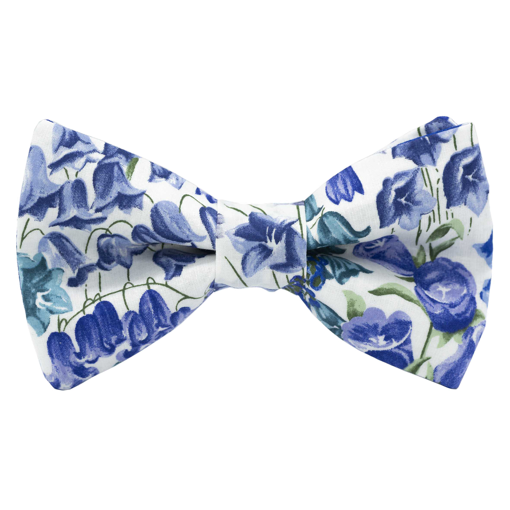 Noeud papillon Liberty "Birkbeck" bleu