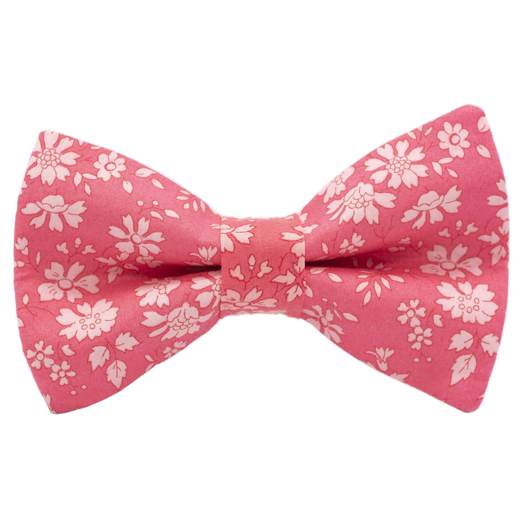 Noeud papillon Liberty "Capel" corail