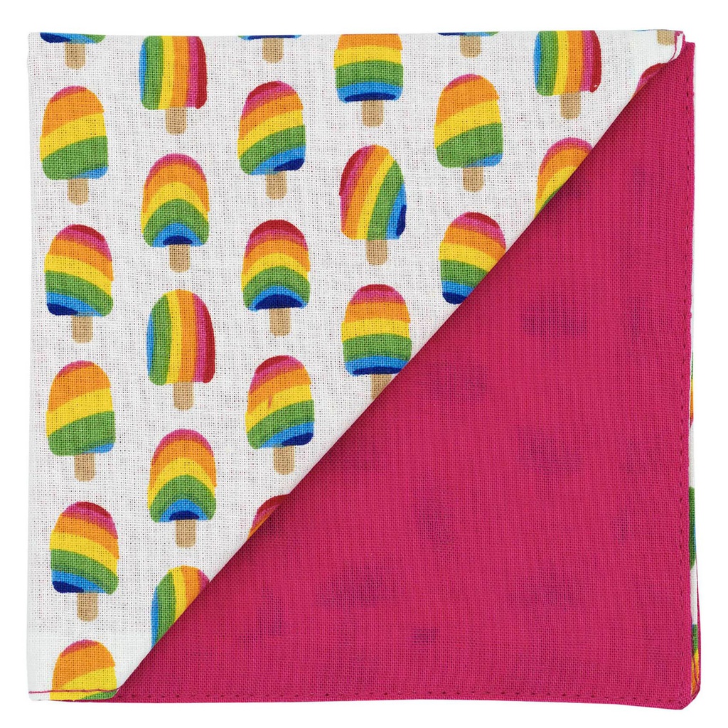 Pochette "Magnum" glaces à l'eau multicolores