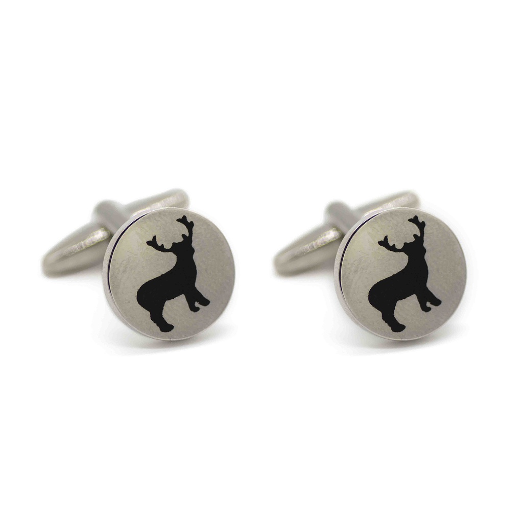 Boutons de manchettes "Cerf"