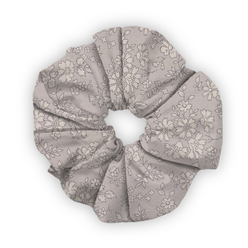 Chouchou Liberty "Capel" gris