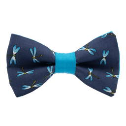 Noeud papillon "Libella" bleu