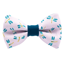 Noeud papillon "Libella" rose pâle