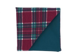 Pochette Tartan turquoise "Braveheart"