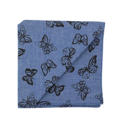 Pochette jean "Butterfly" papillons noirs