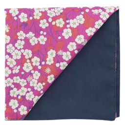 Pochette Liberty "Mitsi" rose