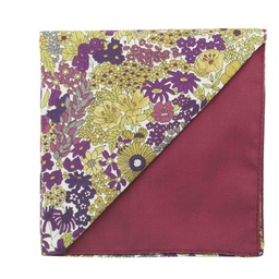 Pochette Liberty "Margaret Annie" mauve