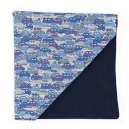 Pochette Liberty "Cars" bleue