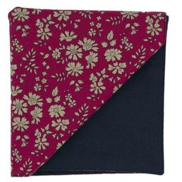 Pochette Liberty "Capel" rouge foncé