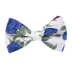 Noeud papillon Liberty "Carline" bleu