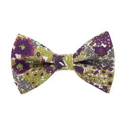 Noeud papillon Liberty "Margaret Annie" mauve