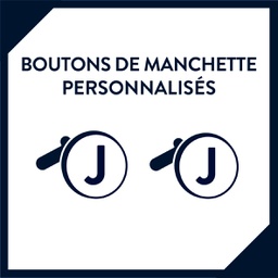 Boutons de manchettes JAGGS - personnalisé