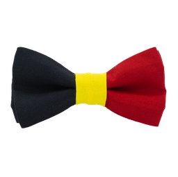 Noeud papillon "The Red Devil" drapeau belge