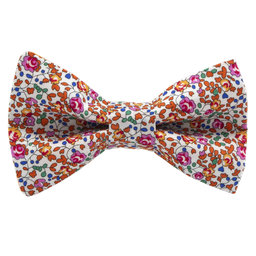 Noeud papillon Liberty "Eloïse" orange
