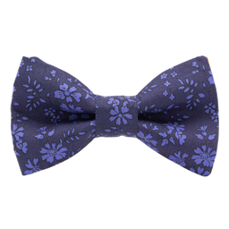 Noeud papillon Liberty "Capel" bleu violacé