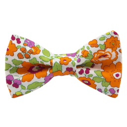 Noeud papillon Liberty "Betsy" mandarine