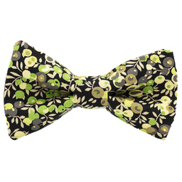 Noeud papillon Liberty "Wiltshire" vert olive