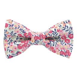 Noeud papillon Liberty "Wiltshire" pois de senteur