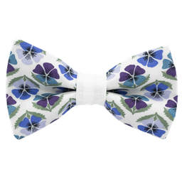 Noeud papillon Liberty "Miranda Skye" bleu