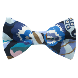 Noeud papillon Liberty "Gatsby Garden" bleu