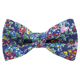 Noeud papillon Liberty "Tatum" bleu violacé