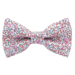 Noeud papillon Liberty "Eloïse" rose pastel